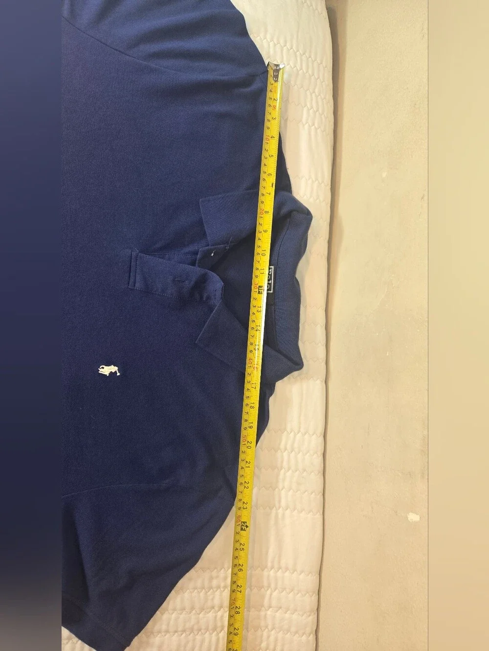 Polo by Ralph Lauren Men’s Deep Blue Polo with White Pony
